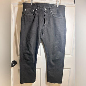 Or Slow Japanese men’s black jeans size small us